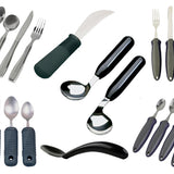 Various adapted cutlery that is available for sale on the Ability Superstore website