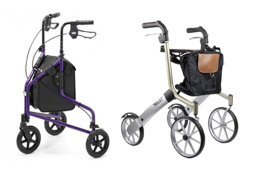 What’s the Difference Between a Triwalker and a Rollator? Ability