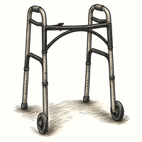 Folding Walking Zimmer Frames
