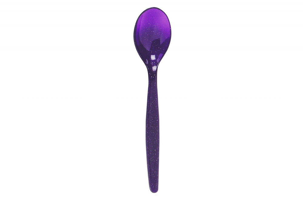 Standard Reusable Teaspoon - Purple Sparkle