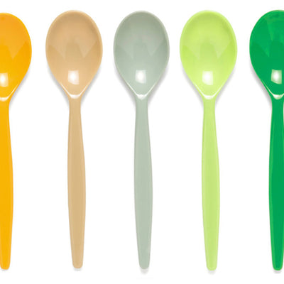 Standard Reusable Dessert Spoon - 12 Colours
