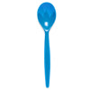 Standard Reusable Dessert Spoon - Blue