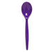 Standard Reusable Dessert Spoon - Purple