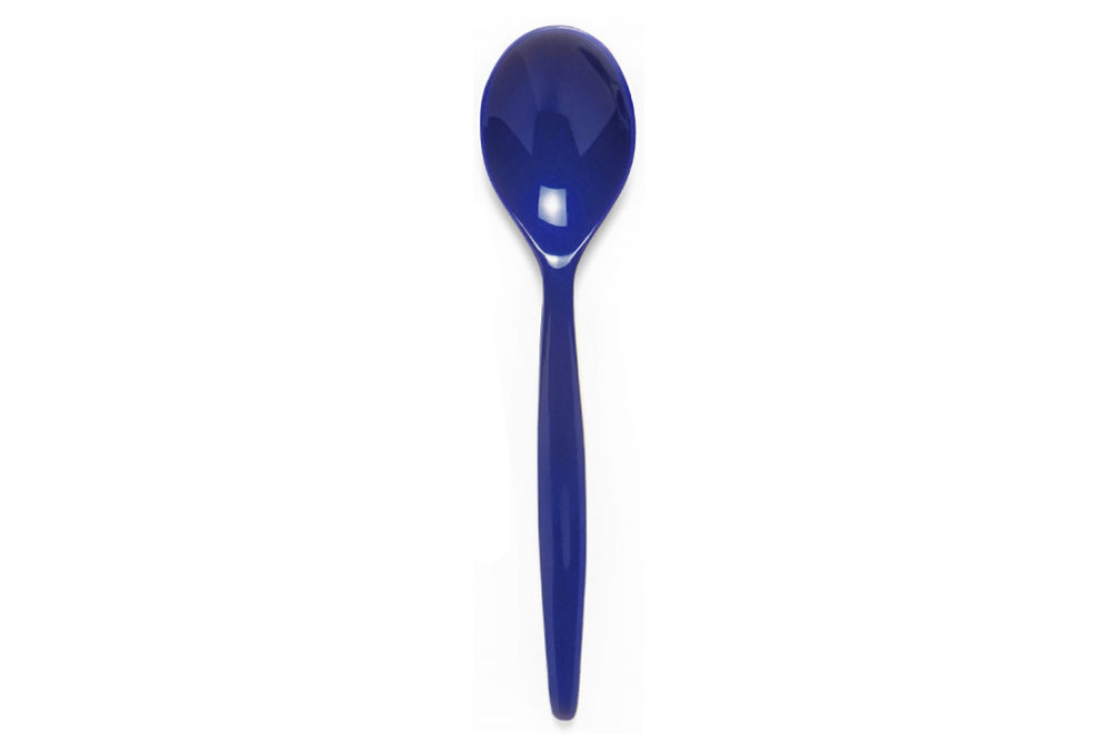 Standard Reusable Dessert Spoon - Royal Blue
