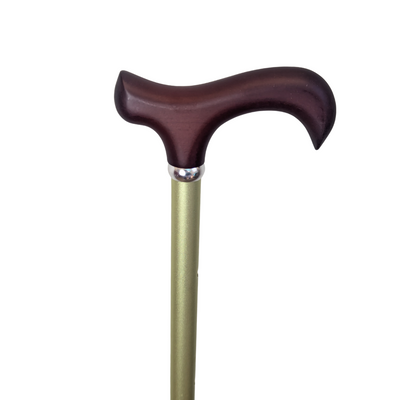 Classic Canes Folding Derby Cane - Pastel Green