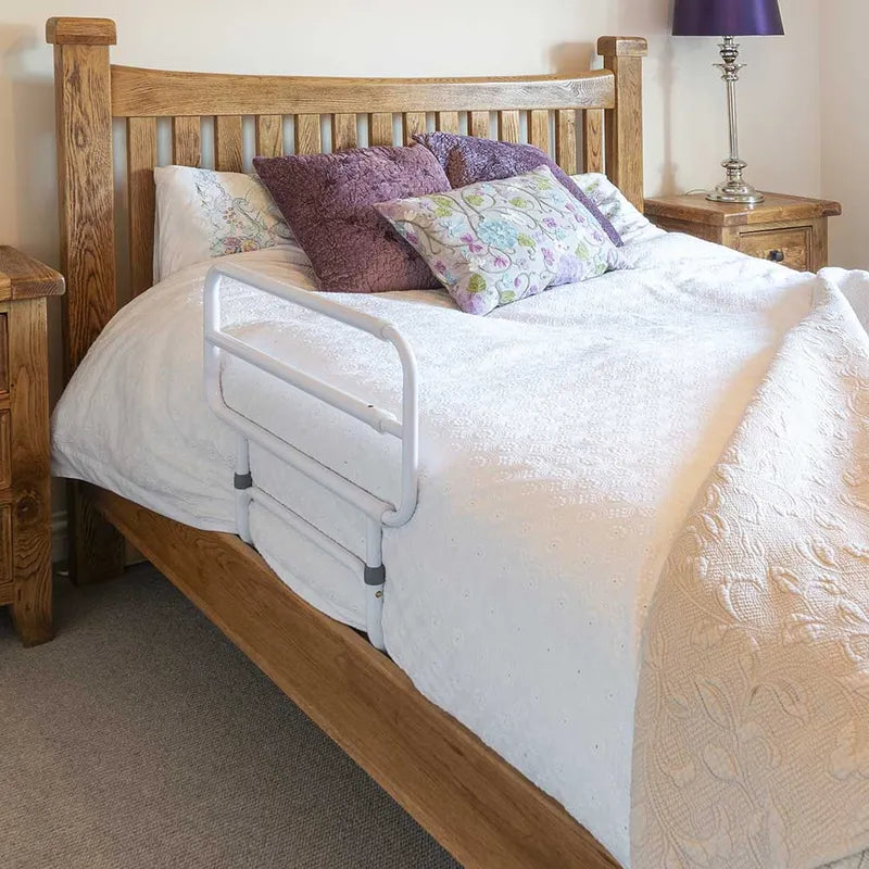 EasyFit Bedguard - Single Sided attached to furnished bed