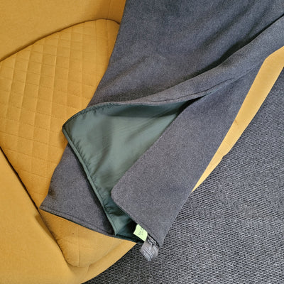 Water Resistant Cosy Fleece Blanket – Charcoal Fleece