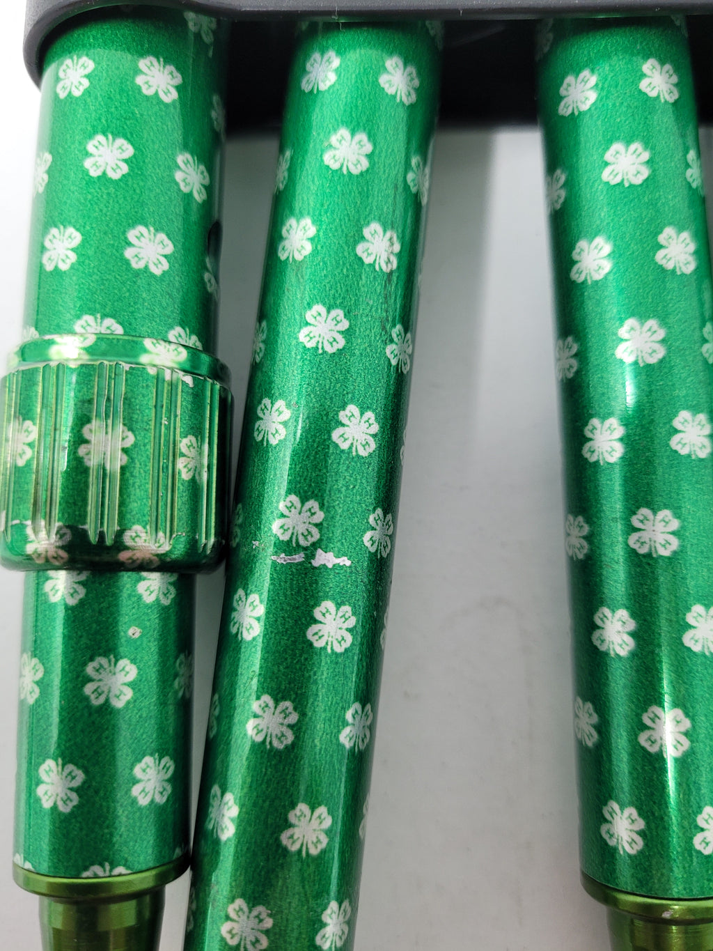 Classic Canes Slimline Folding Petite Cane Shamrocks - Ex display