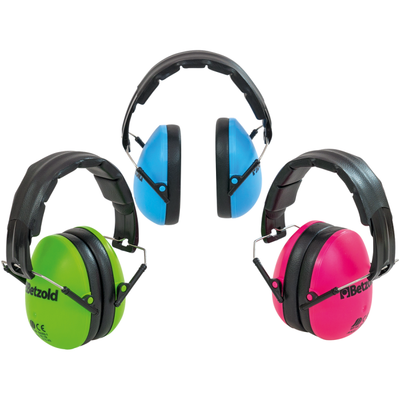 Children's Ear Muffs - Blue, Green and Pink