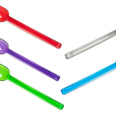 Narrow Copolyester Flat Edge Spoon - All colours