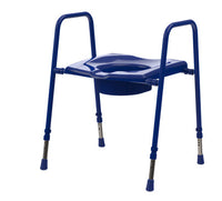 Blue Toilet Frame with Seat