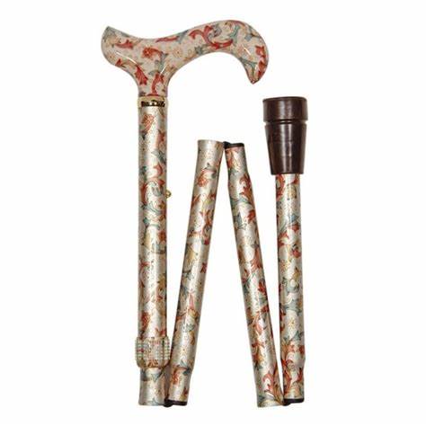 Classic Canes folding Elite adjustable height patterned walking sticks