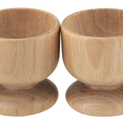 Wooden Egg Cups Pack of 4