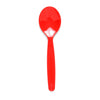 Small Reusable Dessert Spoon - Red