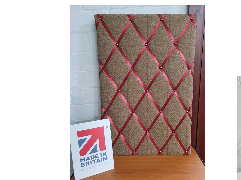 Fabric Notice Board - Moonstone