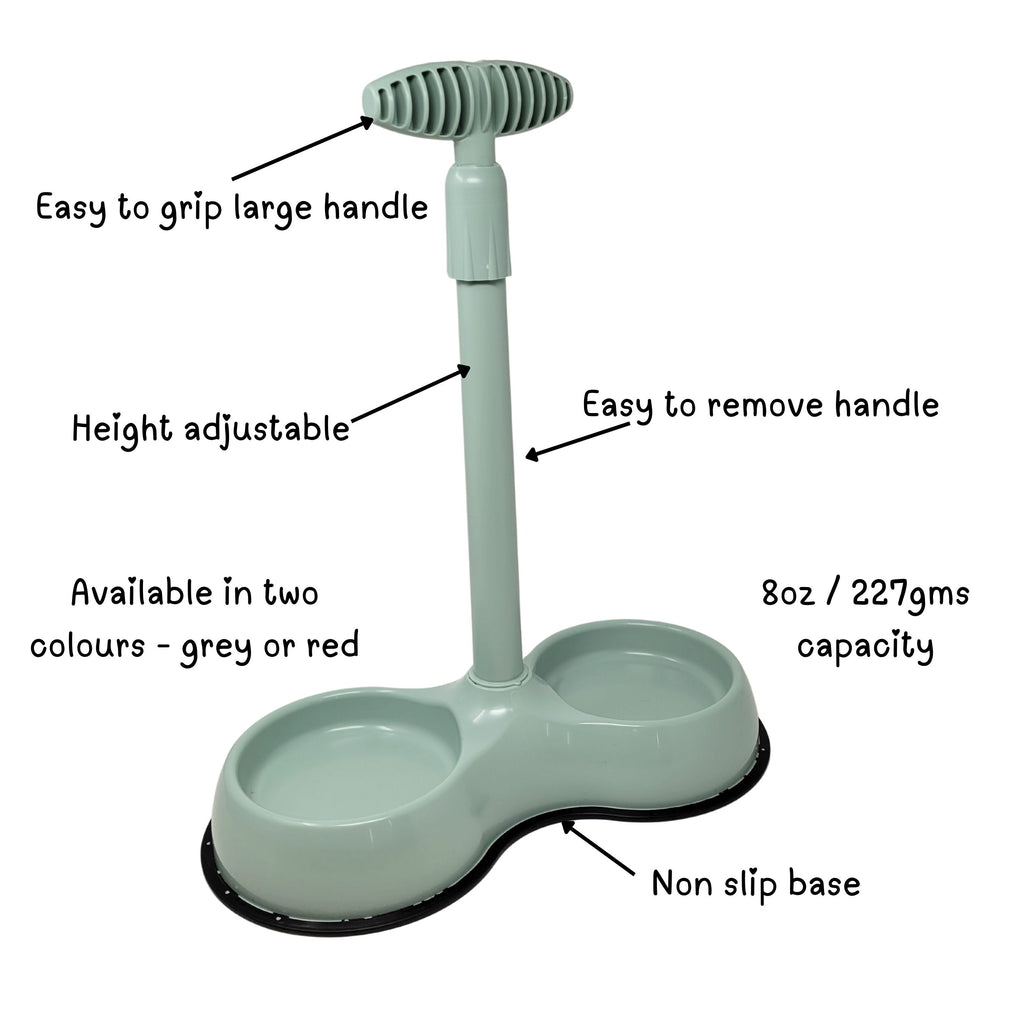 No Need to Bend Long Handled Pet Bowl - BRAND NEW!