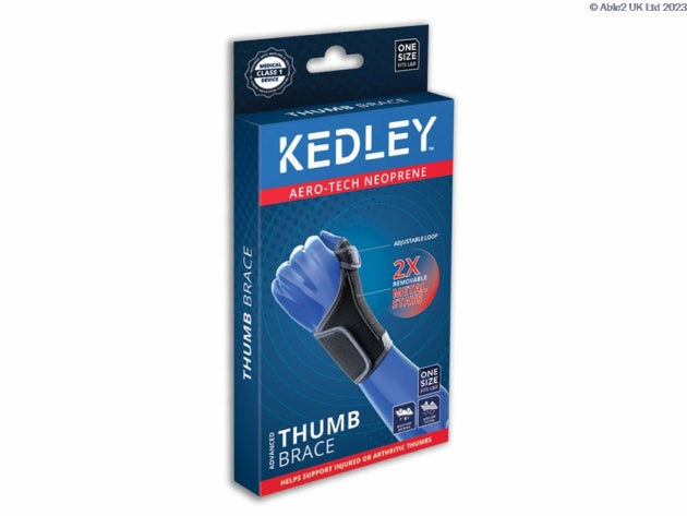 Kedley Aero-Tech Neoprene Thumb Brace with Stays