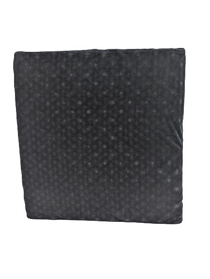 Posturetex Coccyx Cushion - Black Jacquard Velvet