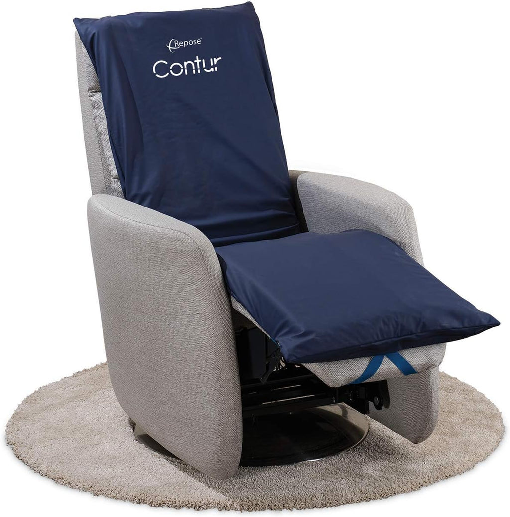 Repose Contur Pressure Relieving Riser Recliner Chair Overlay & Pump