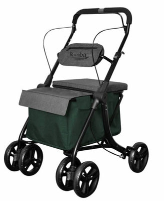 Rumba Deluxe Shopping Trolley with Seat