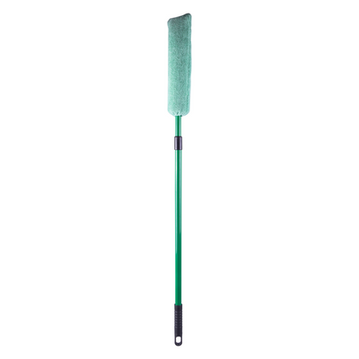 Telescopic Wheelie Bin Brush with Microfibre Head