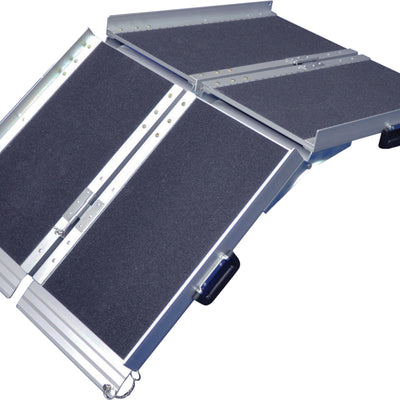 the image shows the folding suitcase ramp