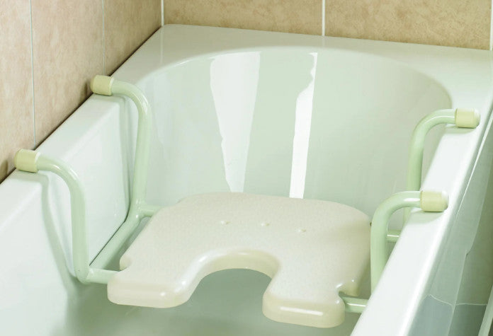 Homecraft White Line Suspended Bath Seat with or without Back Rest