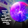 Contact Sensitive 8 Inch Plasma Ball - amaze your friends as the lights dance through the plasma ball