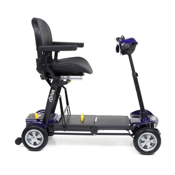 eDrive Electric Folding Mobility Scooter - Purple