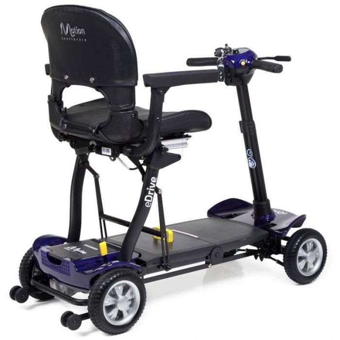 eDrive Electric Folding Mobility Scooter - Purple