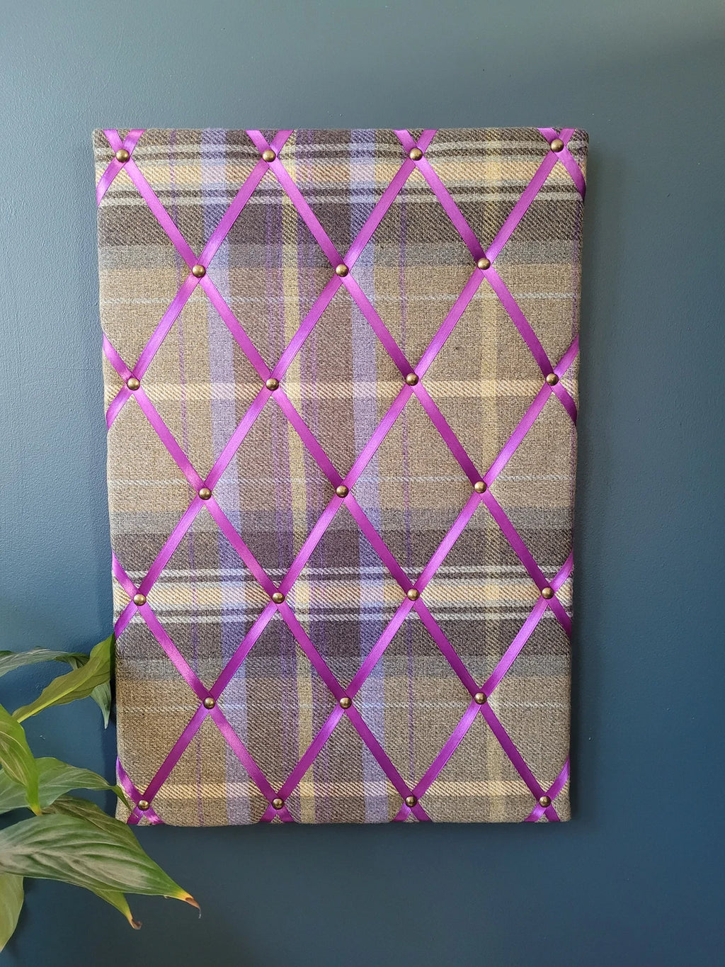 Fabric Notice Board - Bernese Tweed