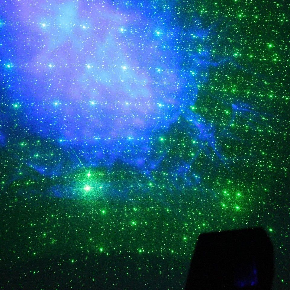Laser Sky Projector - space galaxy effect