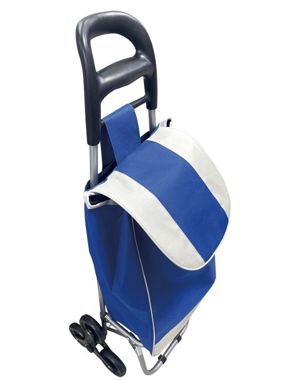 Stair Climber Shopping Trolley without seat - blue