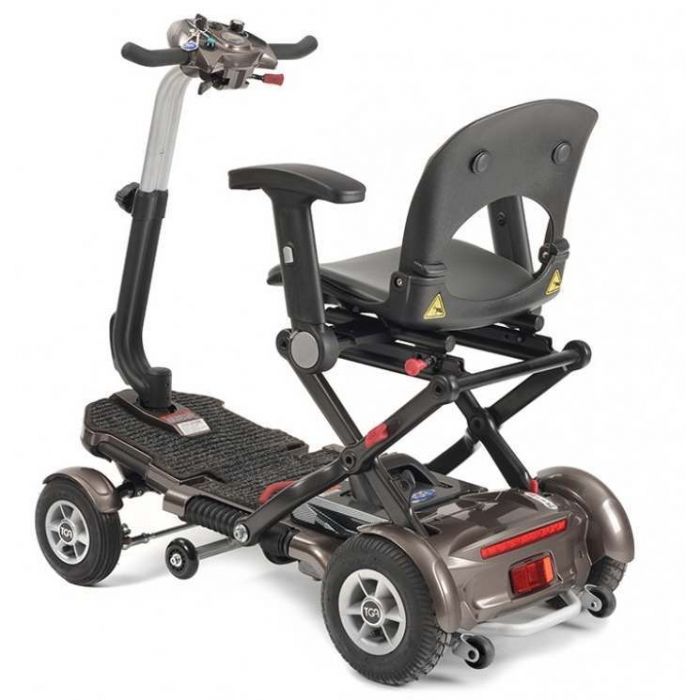 TGA Minimo Plus 4 Folding Mobility Scooter - rear view