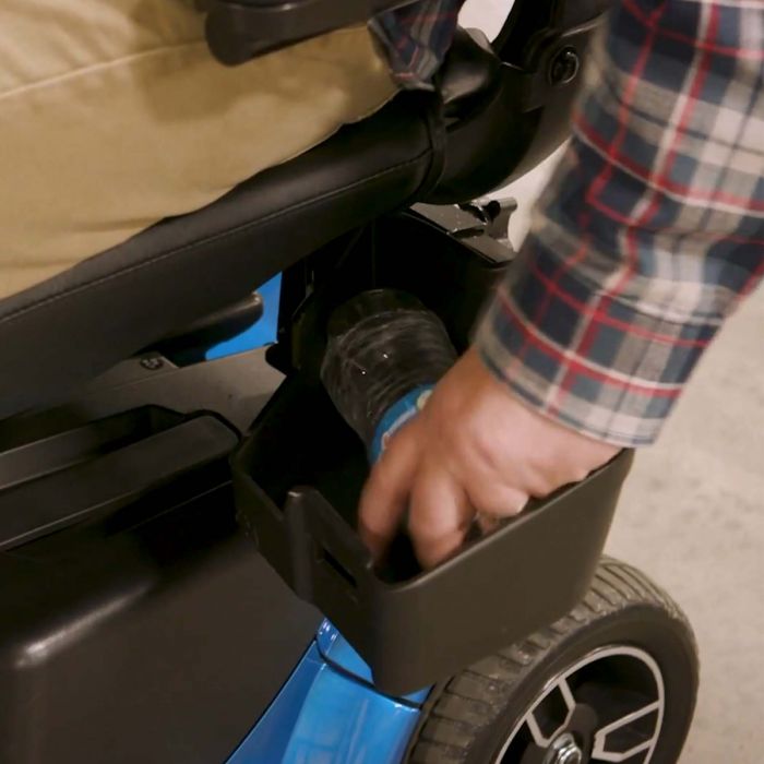 Pride Revo 2.0 Mobility Scooter - under seat storage