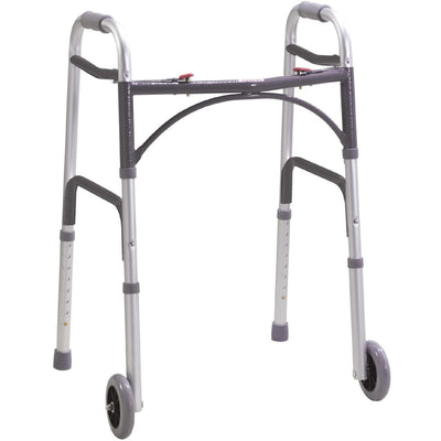 Drive Folding Walking Frame With Wheels