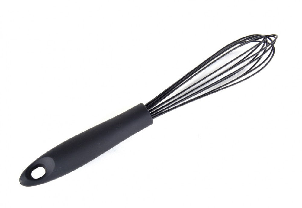 the silicone whisk with non-slip handle