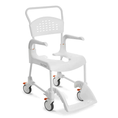 Etac Clean Shower Commode Chair - White