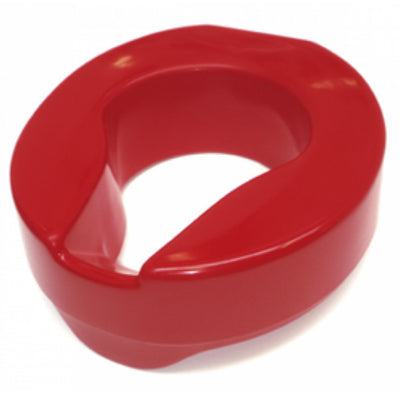 Red Raised Toilet Seat