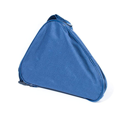 shows the carry bag for transporting the blue flipstick folding
