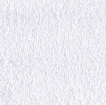 shows the white towelling covered harley nodular cushion