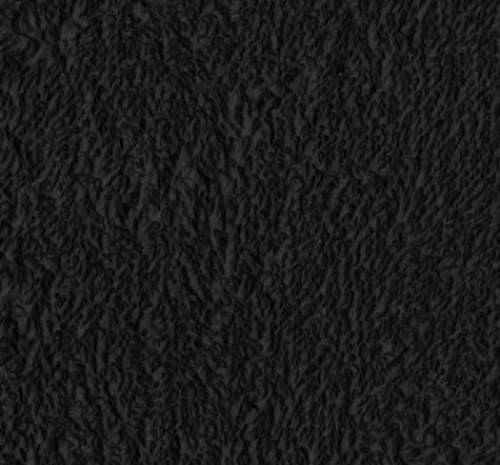 shows the black towelling covered harley nodular ring cushion