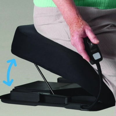 shows the uplift premium powered lifting seat