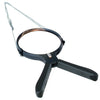 shows the lifemax handsfree magnifier with light and the cord showing
