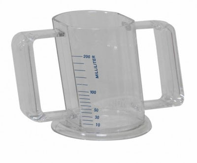 shows the handycup - heavy duty with the lid off