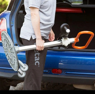 an etac turner pro being place in the boot of a car