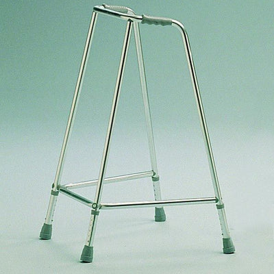 shows the Narrow Days Adjustable Height Walking Frame