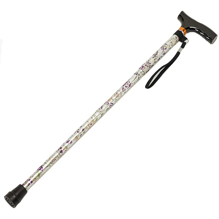 Picture of Homecraft Coloured Walking Stick wood coloured patternnicks with