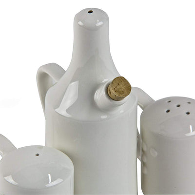 Wade Dignity One Handled Salt, Pepper & Vinegar Shaker Set