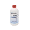shows the battles hand sanitiser gel 250ml bottle